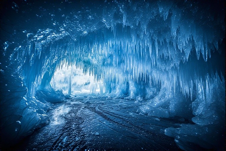 Ice cave wonder